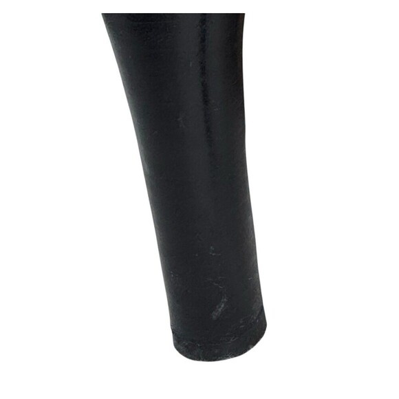 Louise Et Cie Olivia Peep-Toe High Heel Bootie 9 Black Suede Gold Evening Office - Picture 11 of 15